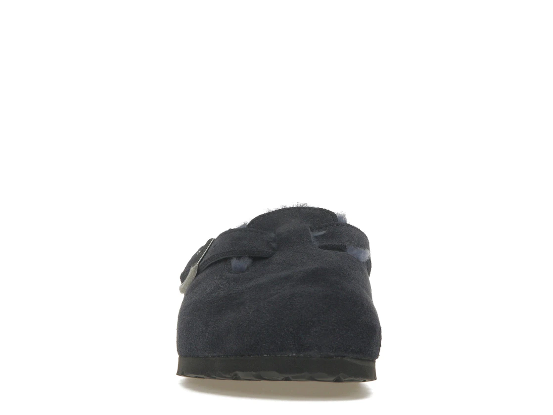 Birkenstock Boston Shearling Suede Midnight