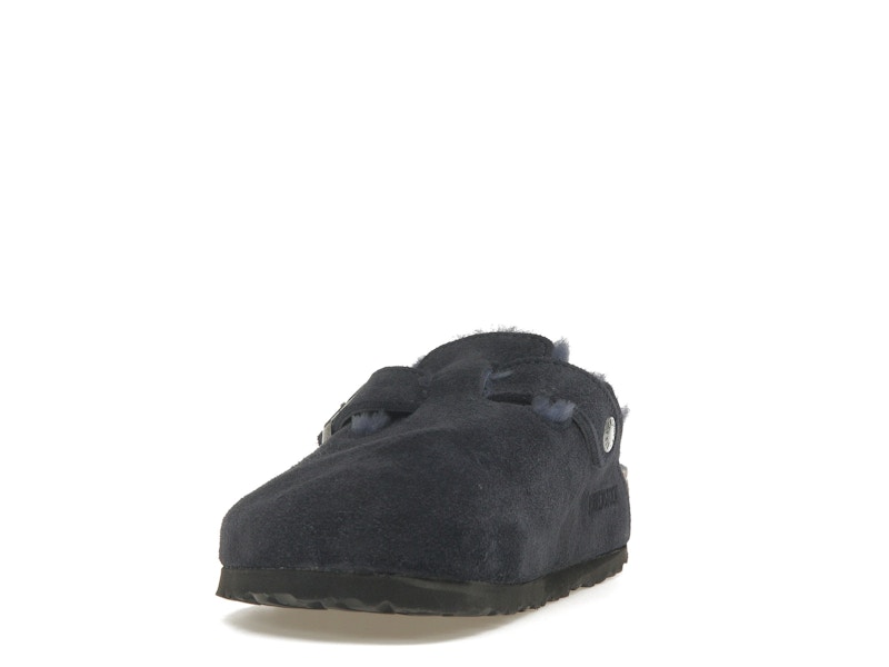 Birkenstock Boston Shearling Suede Midnight
