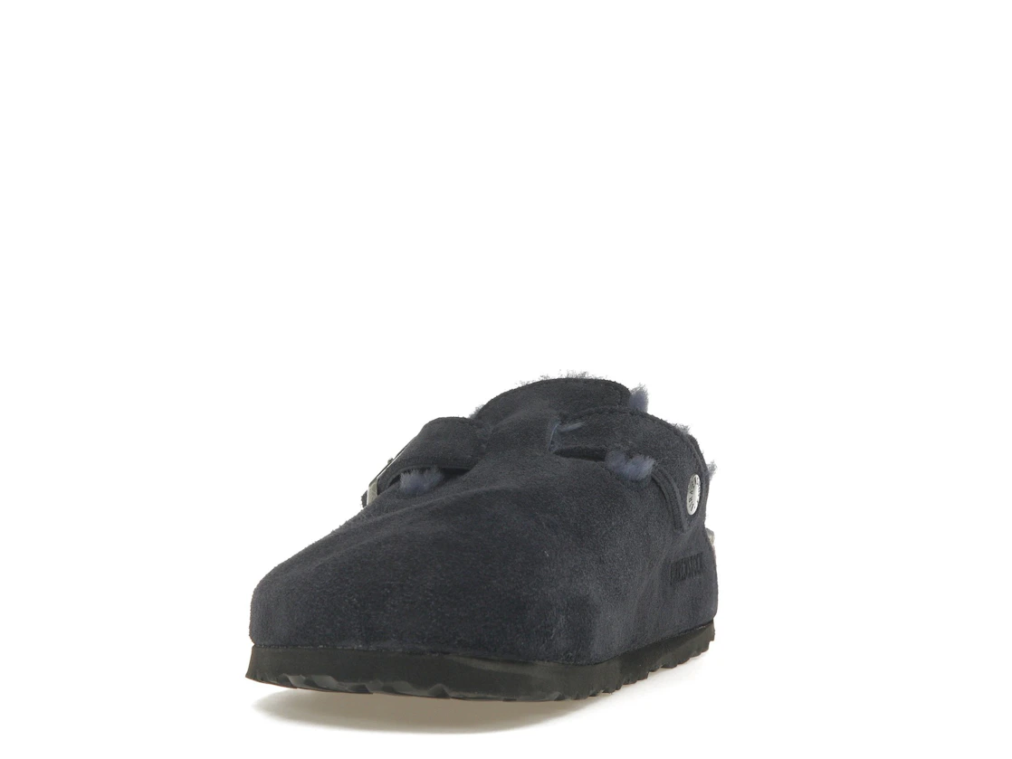 Birkenstock Boston Shearling Suede Midnight