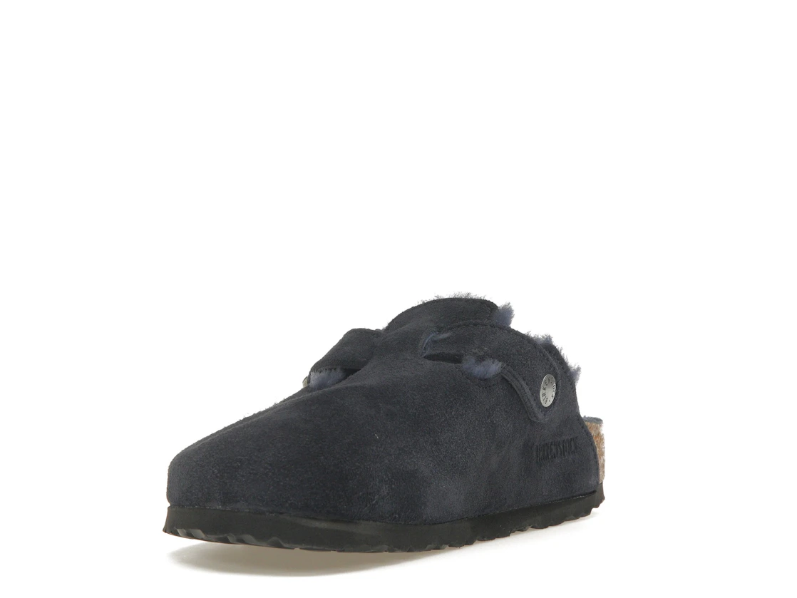 Birkenstock Boston Shearling Suede Midnight