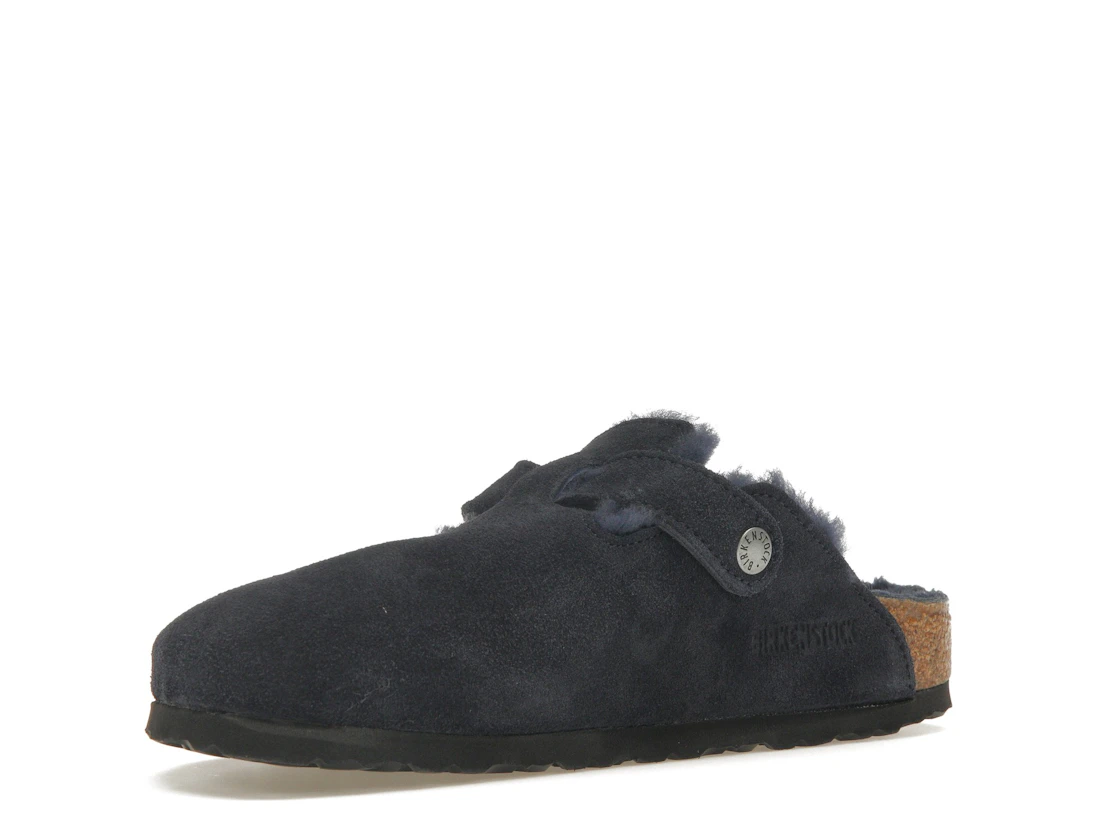 Birkenstock Boston Shearling Suede Midnight