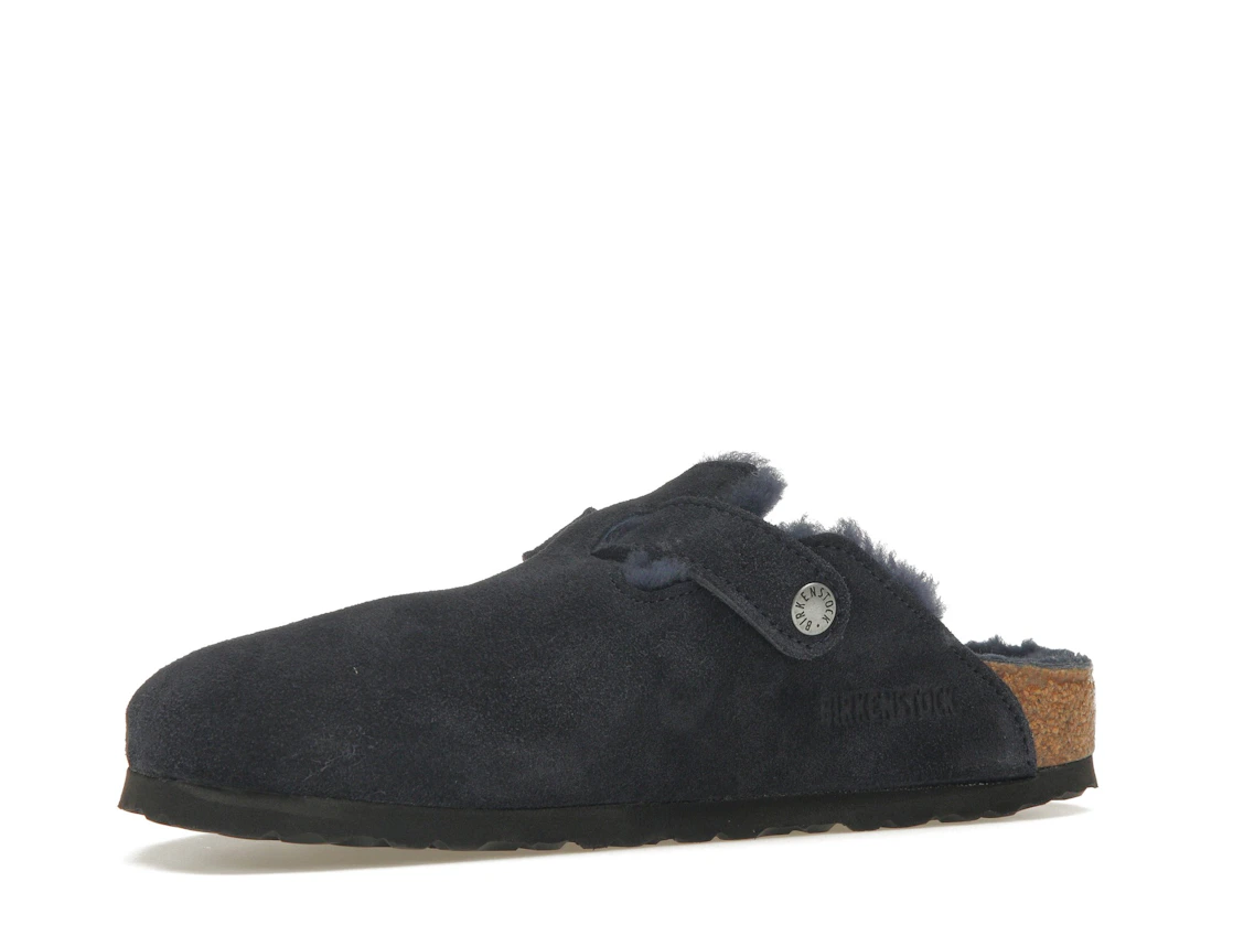 Birkenstock Boston Shearling Suede Midnight