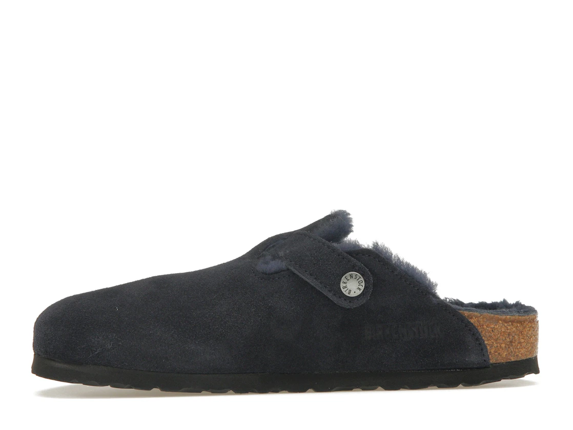 Birkenstock Boston Shearling Suede Midnight