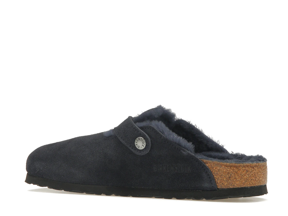 Birkenstock Boston Shearling Suede Midnight