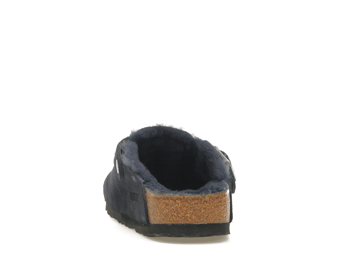 Birkenstock Boston Shearling Suede Midnight