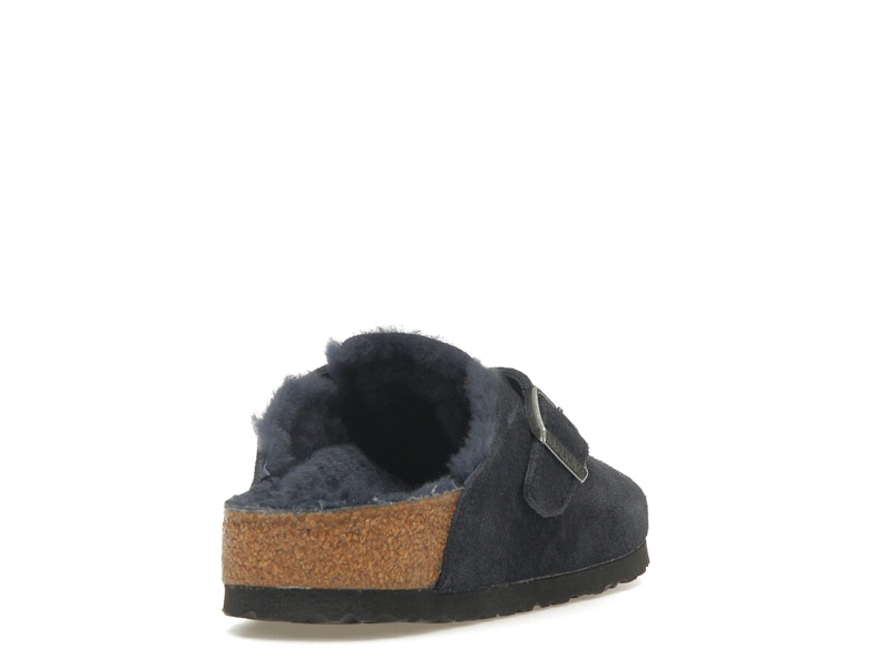 Birkenstock Boston Shearling Suede Midnight