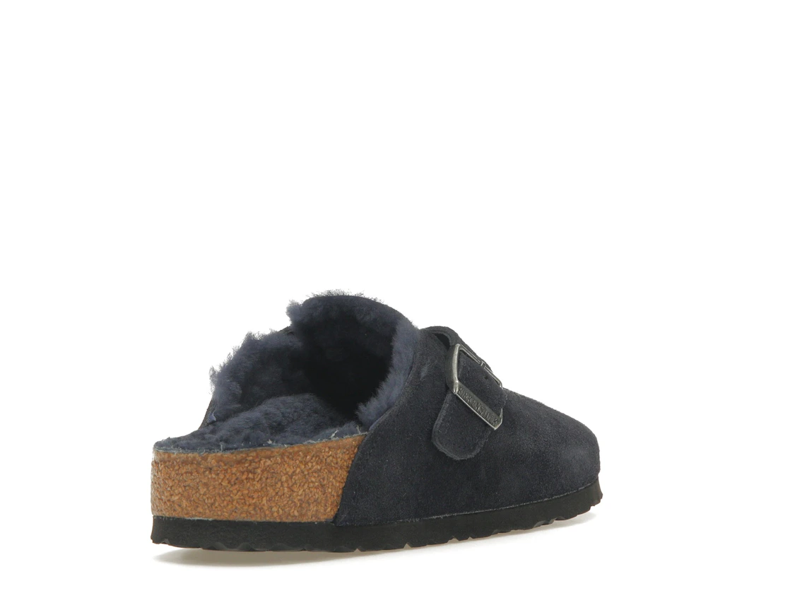 Birkenstock Boston Shearling Suede Midnight