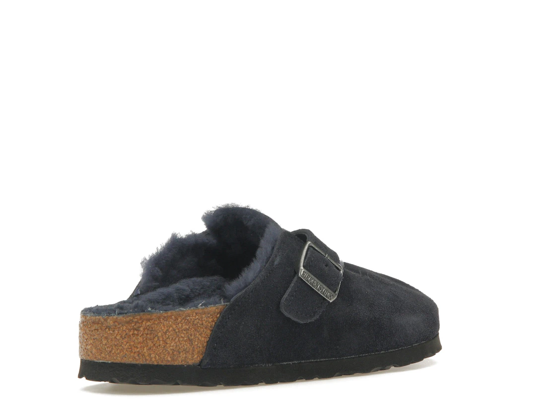 Birkenstock Boston Shearling Suede Midnight