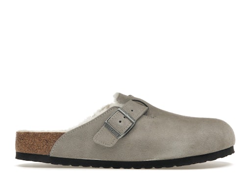 Moneda de piedra de ante Birkenstock Boston Shearling 0