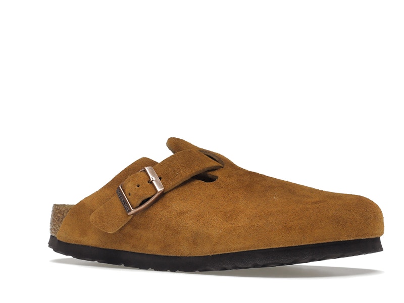Birkenstock Boston Soft Footbed Suede Mink