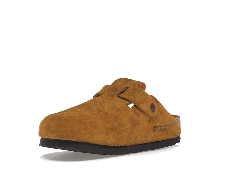 Birkenstock Boston Soft Footbed Suede Mink