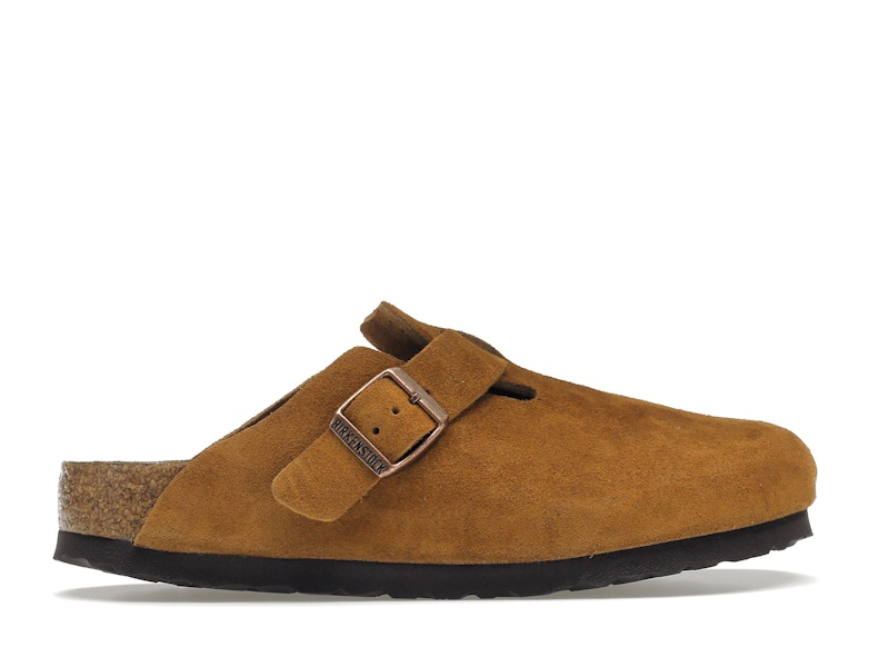 Birkenstock Boston Soft Footbed Suede Mink