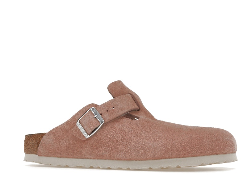 Birkenstock Boston Soft Footbed Suede Pink Clay