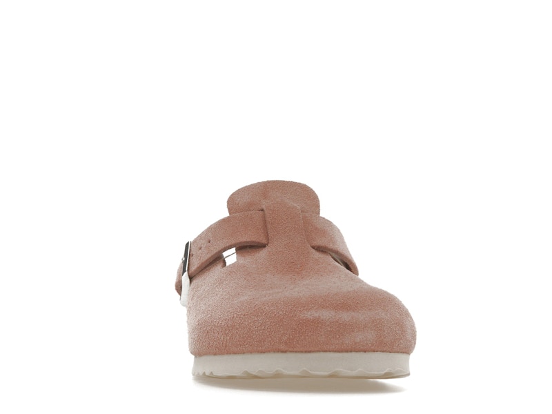 Birkenstock Boston Soft Footbed Suede Pink Clay