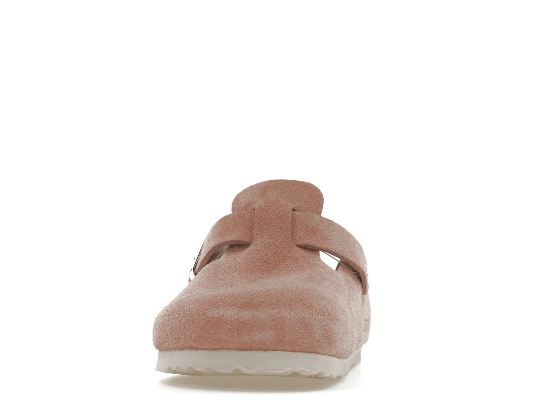 Birkenstock Boston Soft Footbed Suede Pink Clay