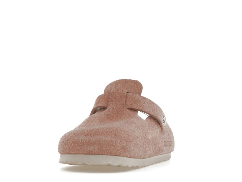 Birkenstock Boston Soft Footbed Suede Pink Clay