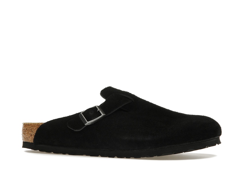 Birkenstock Boston Suede Black