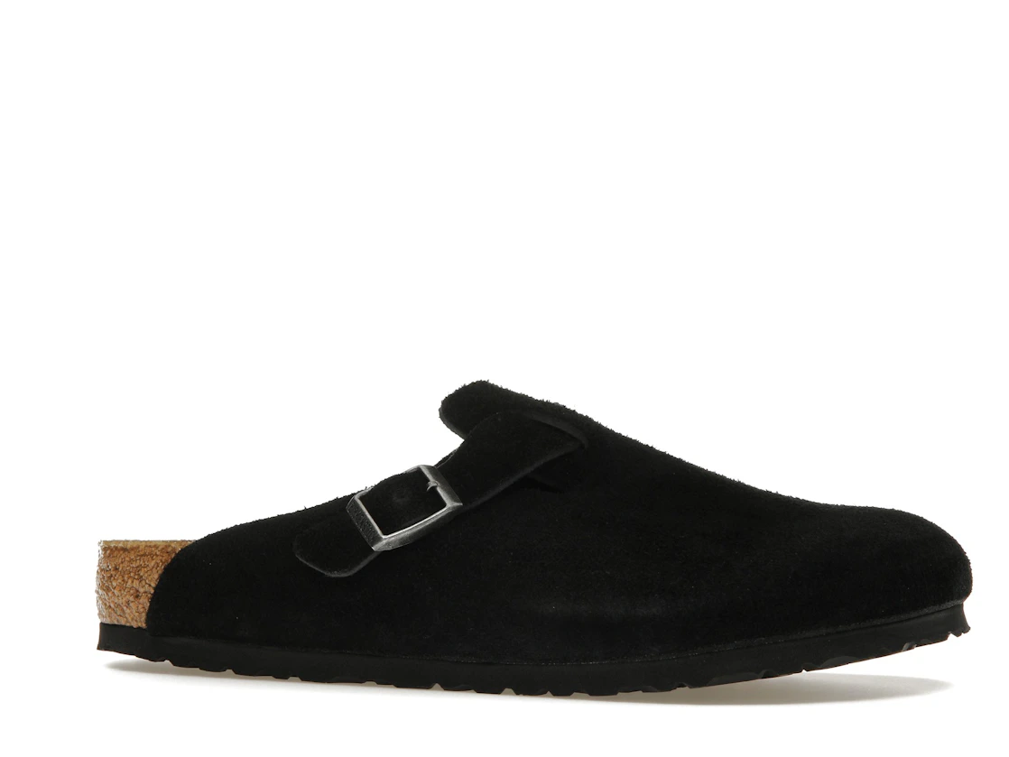 Birkenstock Boston Suede Black