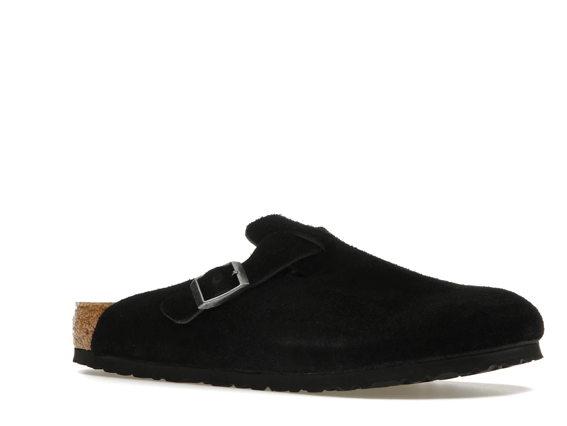 Birkenstock Boston Suede Black
