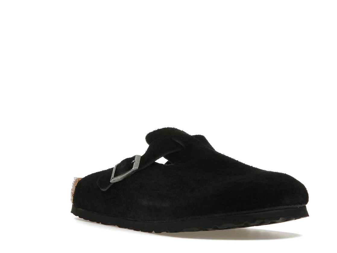 Birkenstock Boston Suede Black