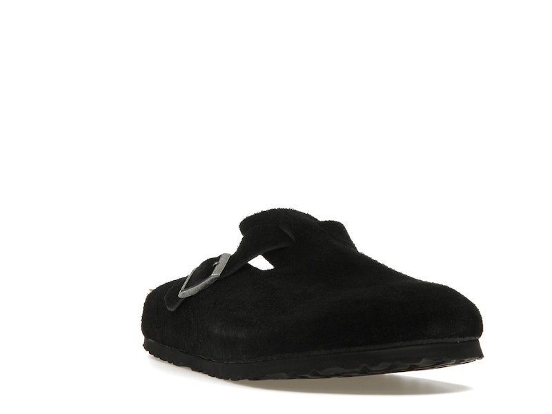 Birkenstock Boston Suede Black