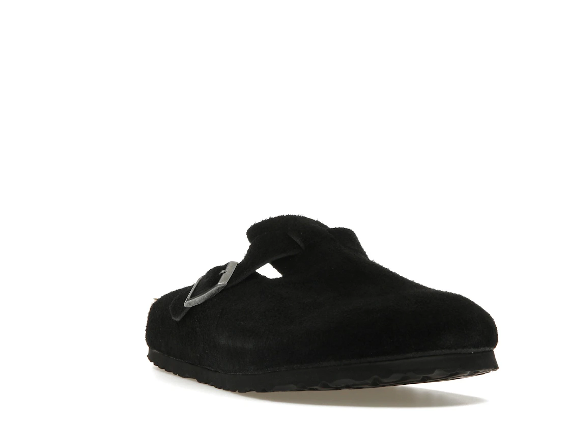 Birkenstock Boston Suede Black