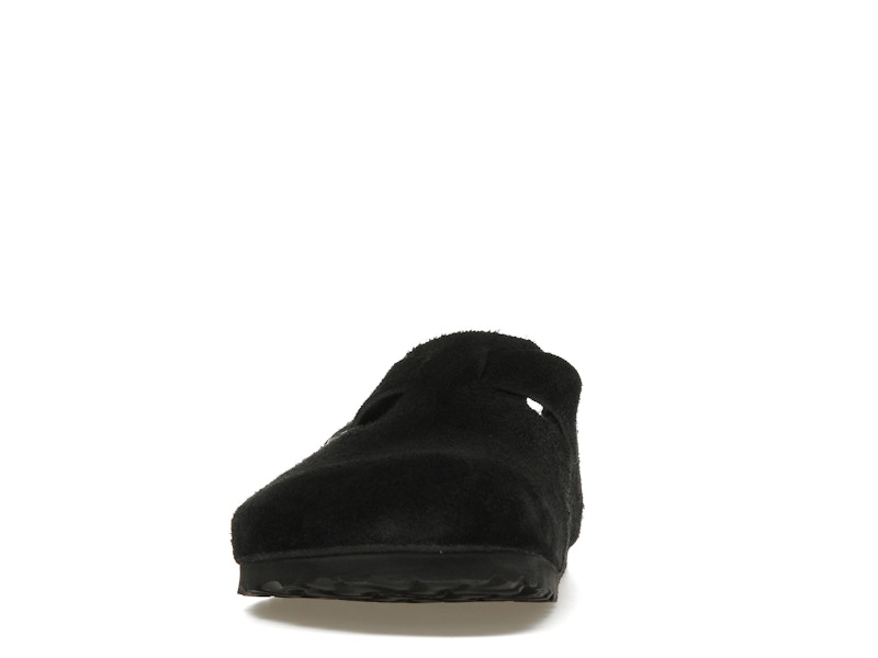 Birkenstock Boston Suede Black