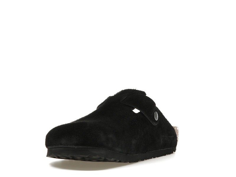 Birkenstock Boston Suede Black