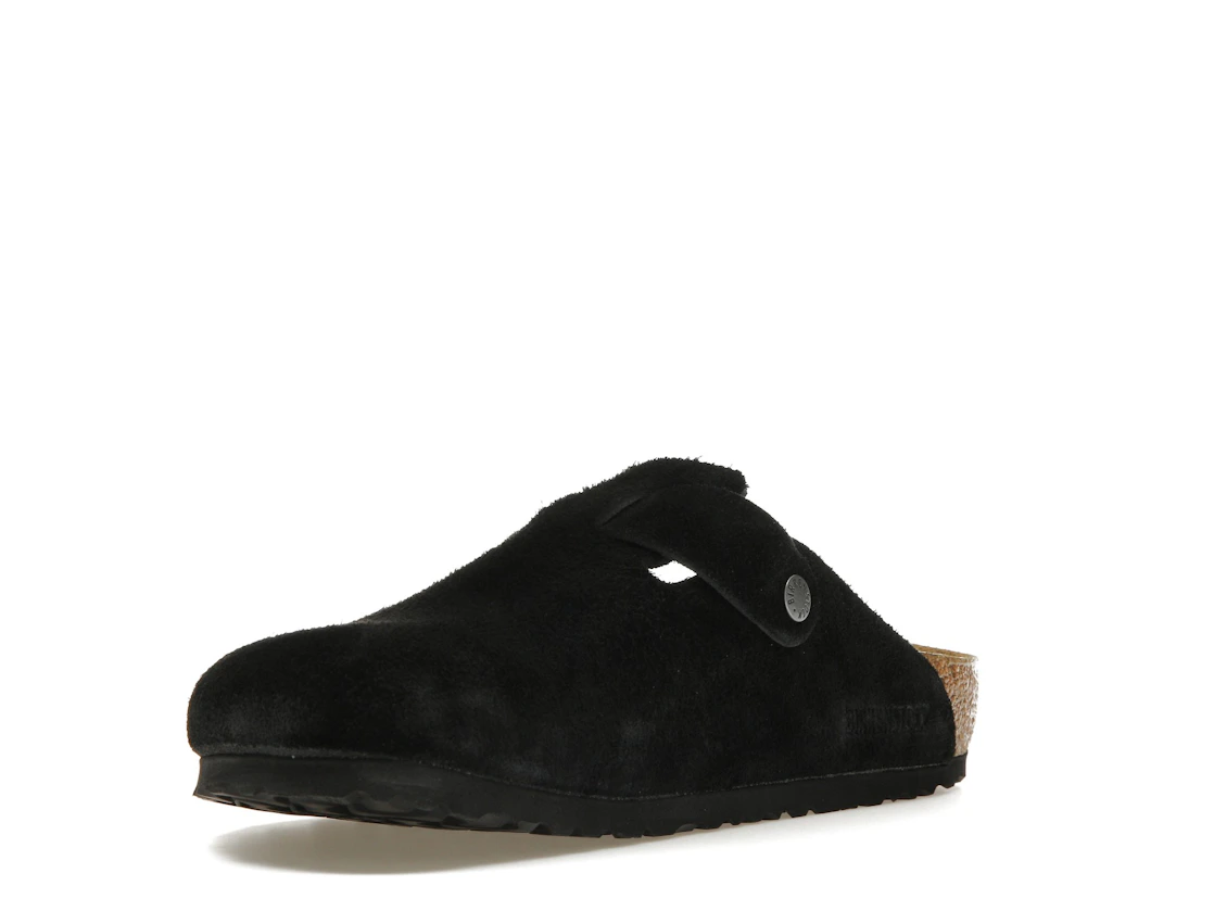 Birkenstock Boston Suede Black