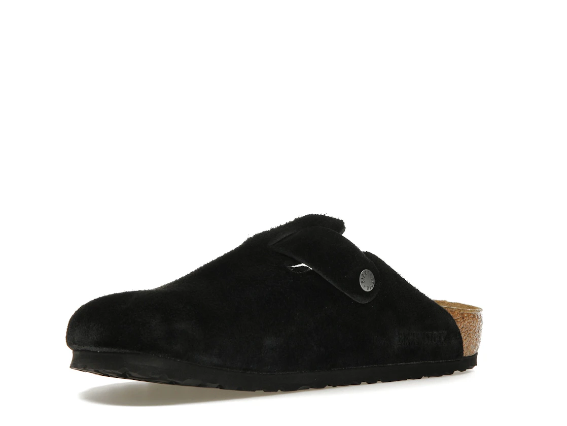 Birkenstock Boston Suede Black