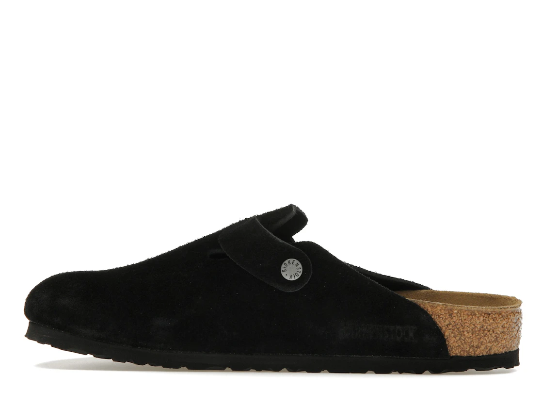 Birkenstock Boston Suede Black