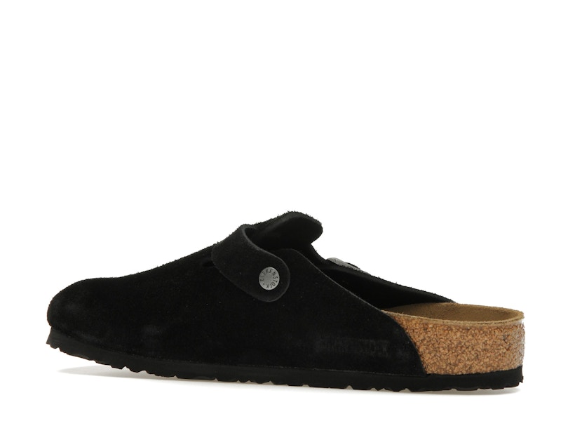 Birkenstock Boston Suede Black