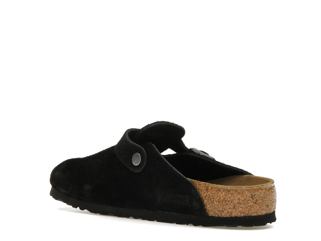 Birkenstock Boston Suede Black
