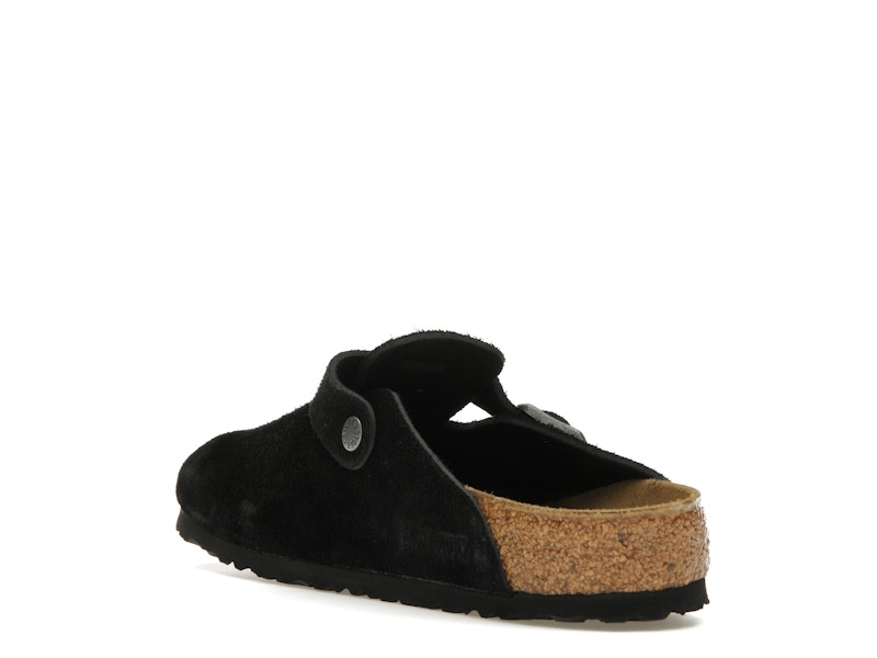 Birkenstock Boston Suede Black