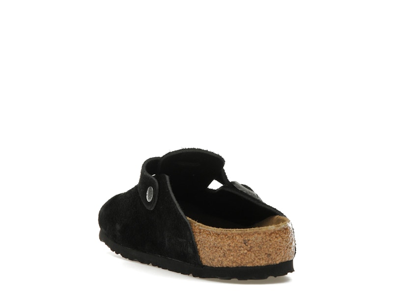 Birkenstock Boston Suede Black