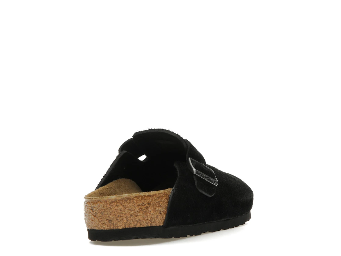 Birkenstock Boston Suede Black