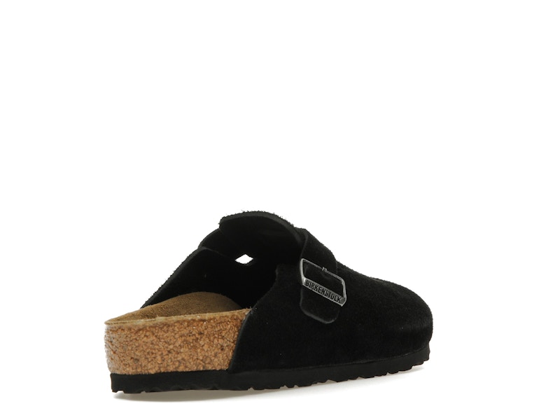 Birkenstock Boston Suede Black