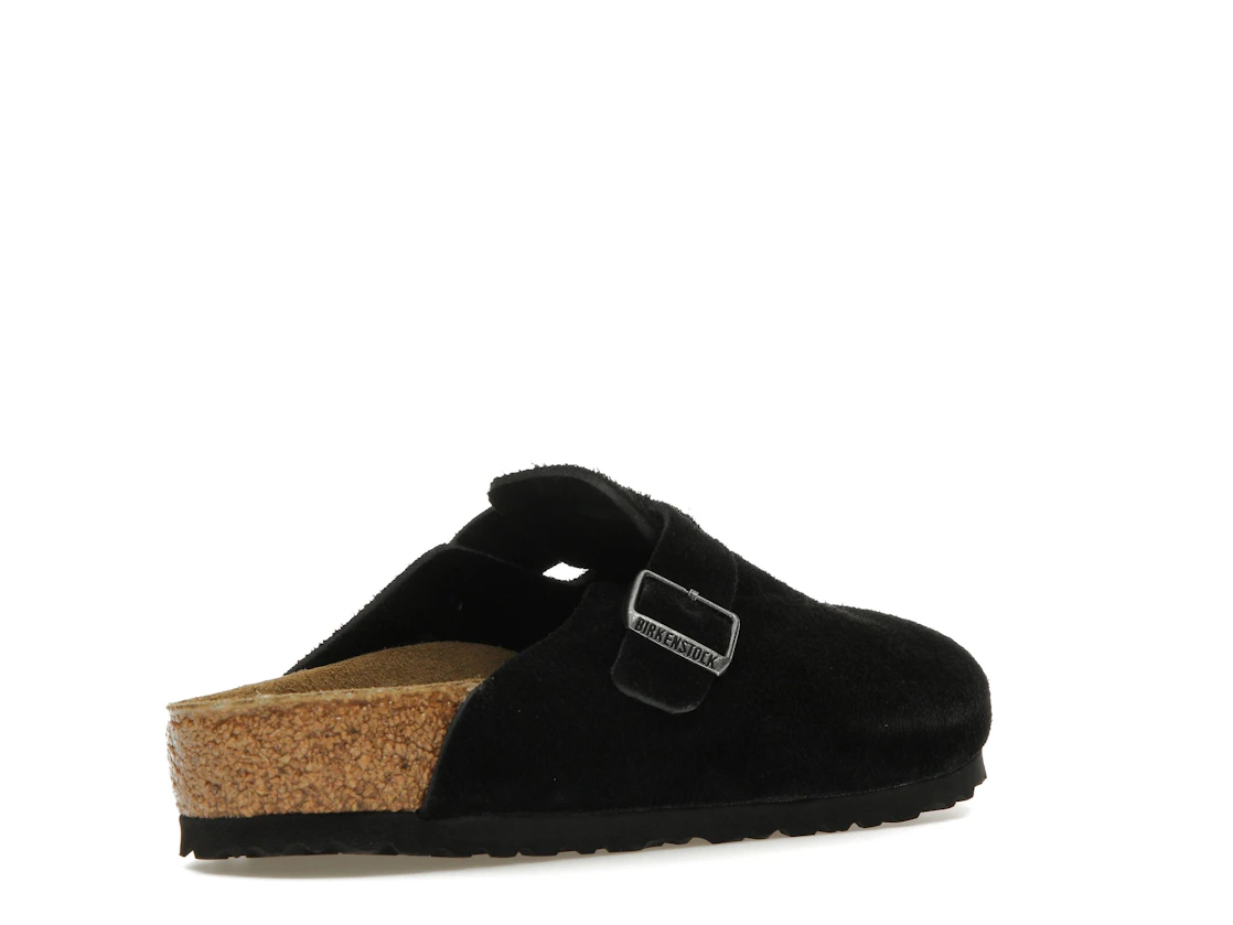 Birkenstock Boston Suede Black