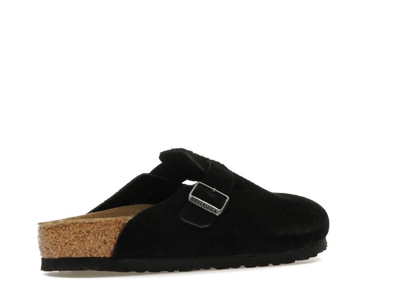 Birkenstock Boston Suede Black