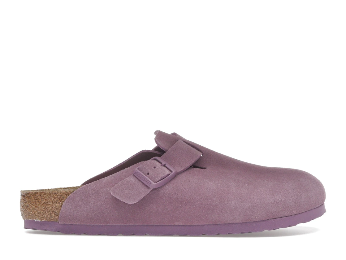 Birkenstock Boston Suede Leather Mauve