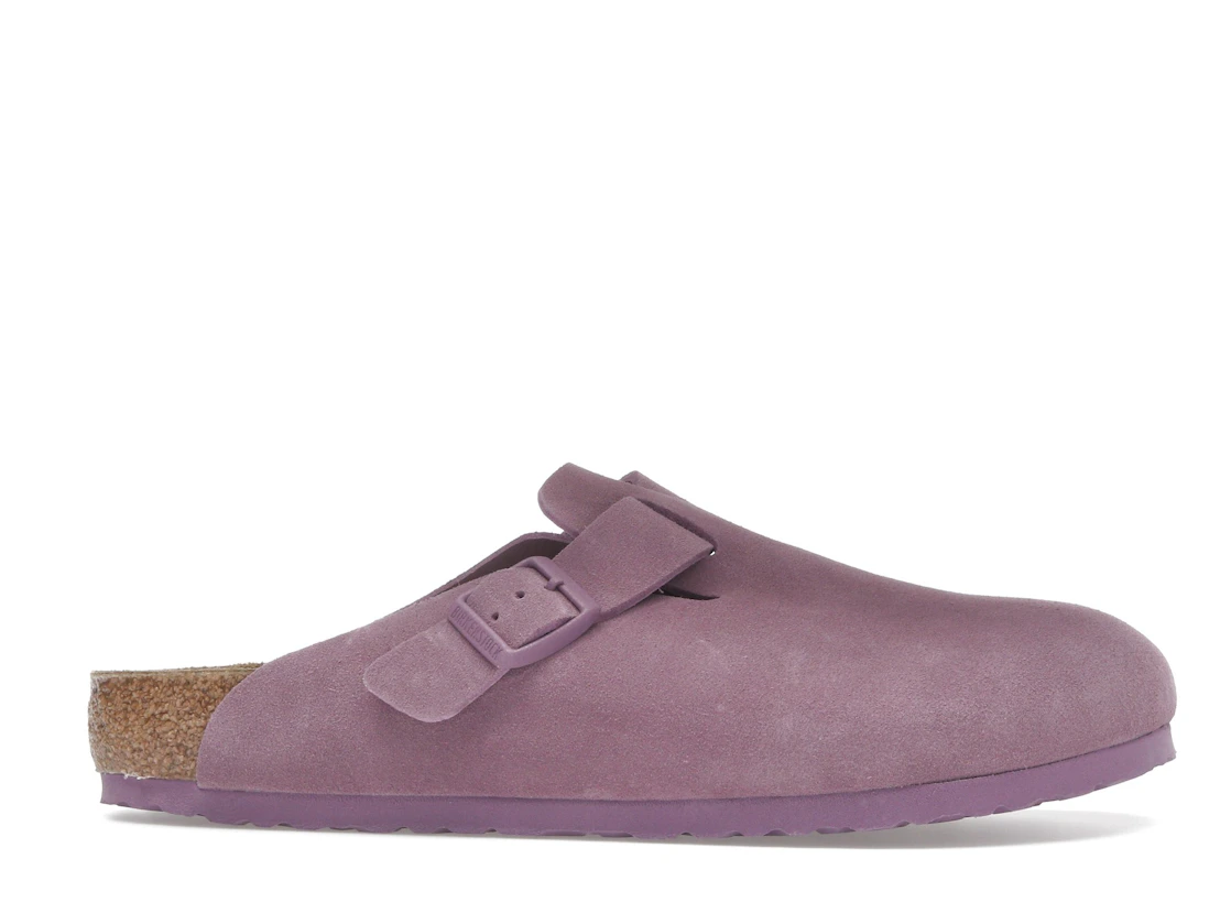 Birkenstock Boston Suede Leather Mauve