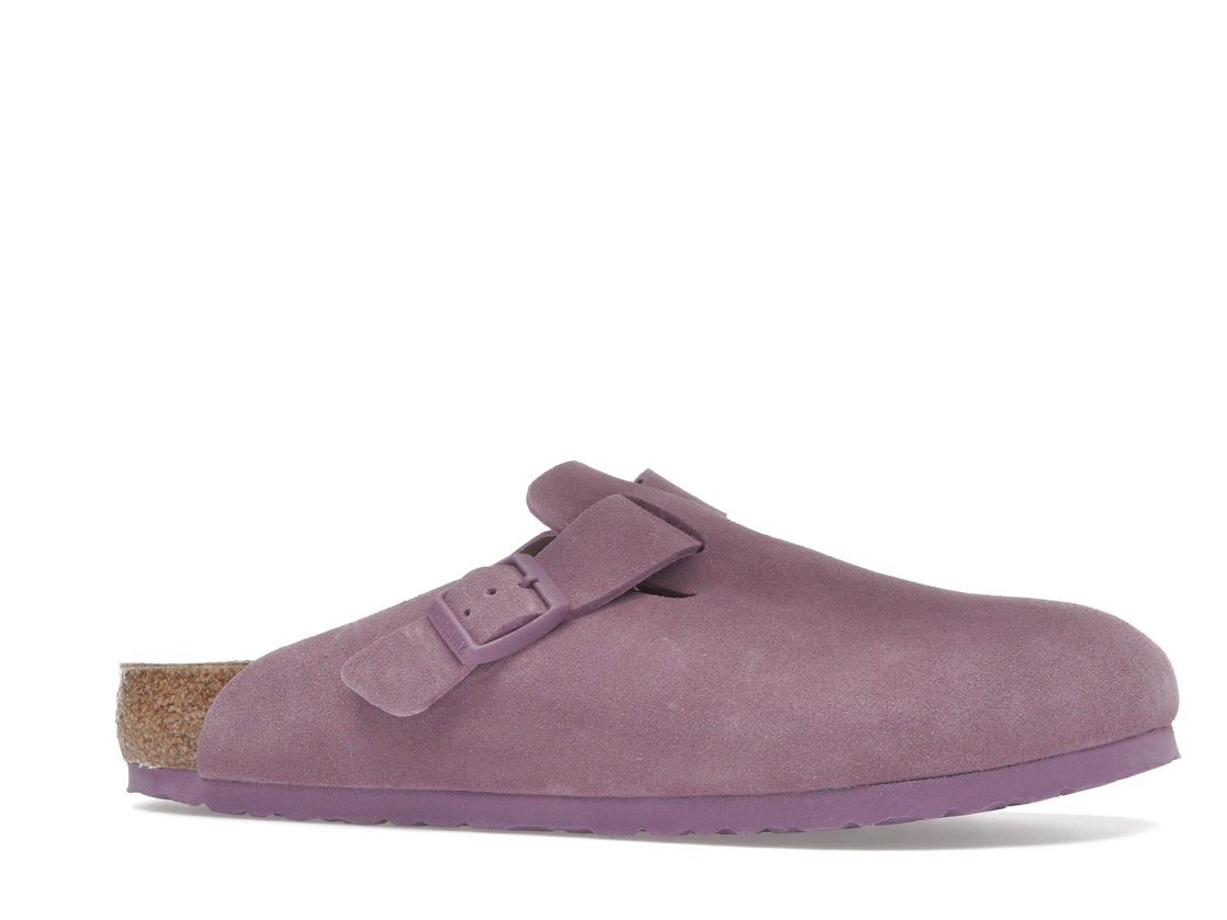 Birkenstock Boston Suede Leather Mauve