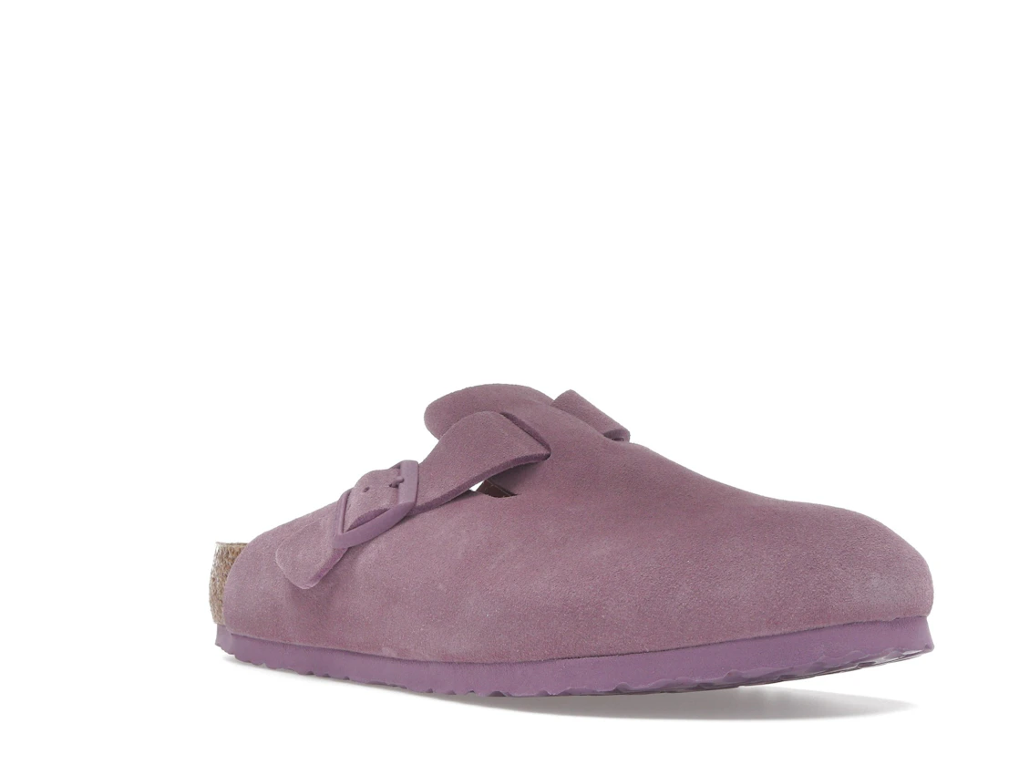 Birkenstock Boston Suede Leather Mauve