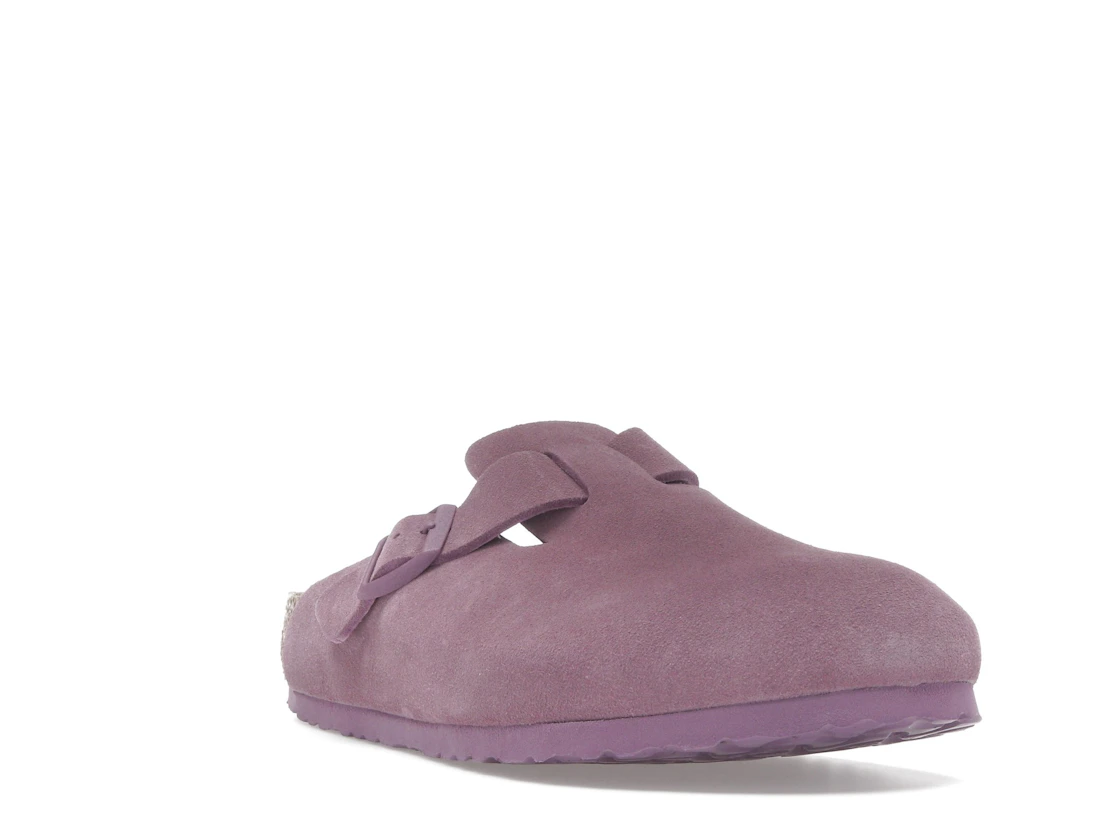 Birkenstock Boston Suede Leather Mauve