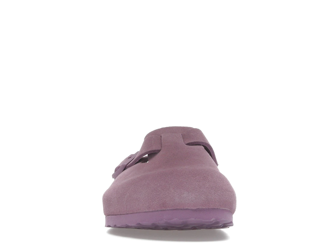 Birkenstock Boston Suede Leather Mauve