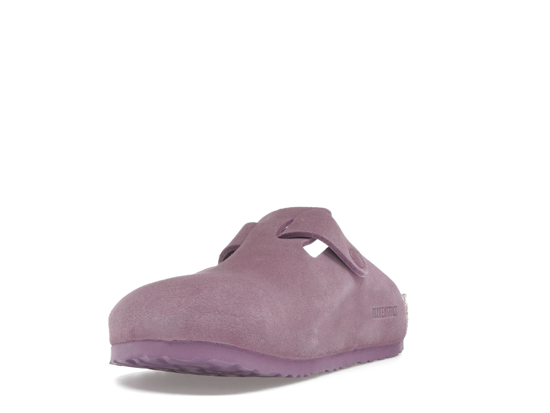 Birkenstock Boston Suede Leather Mauve