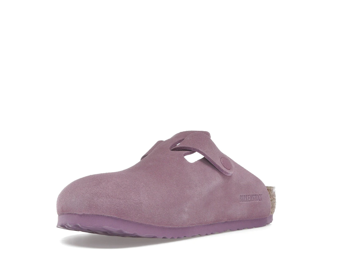 Birkenstock Boston Suede Leather Mauve
