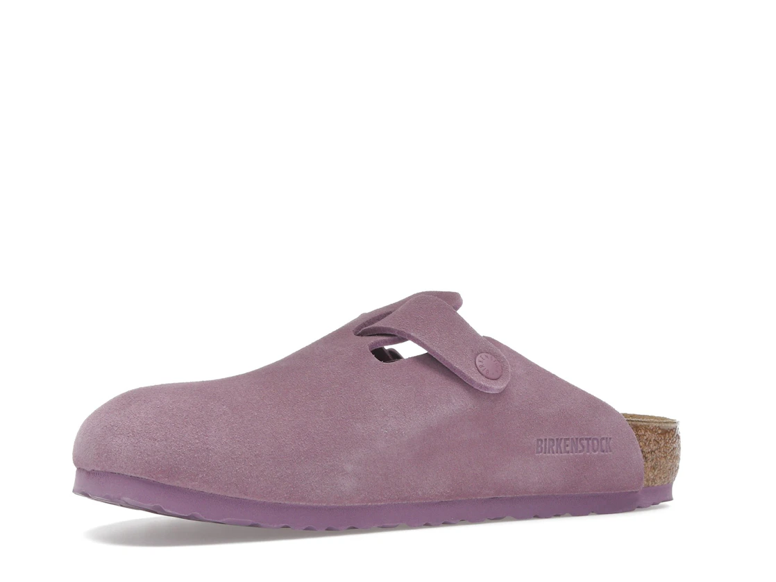 Birkenstock Boston Suede Leather Mauve
