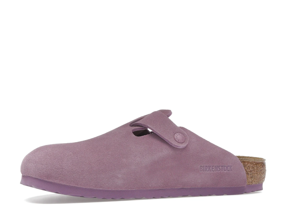 Birkenstock Boston Suede Leather Mauve