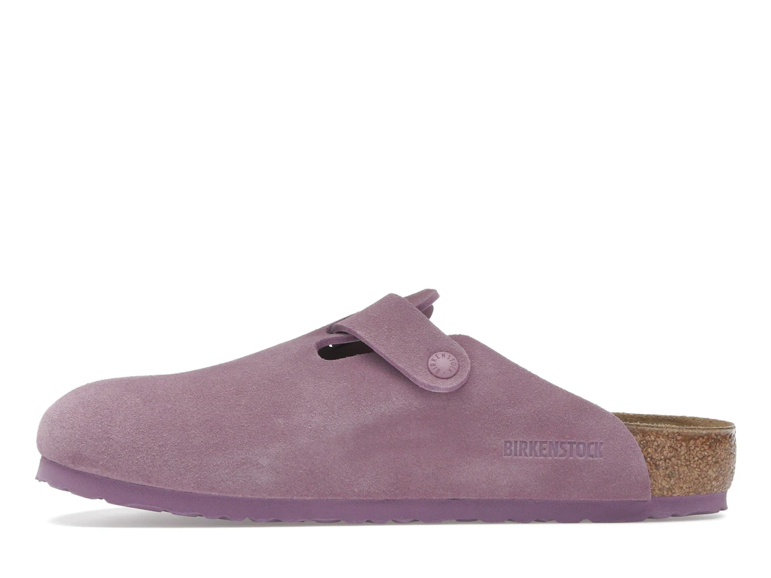 Birkenstock Boston Suede Leather Mauve